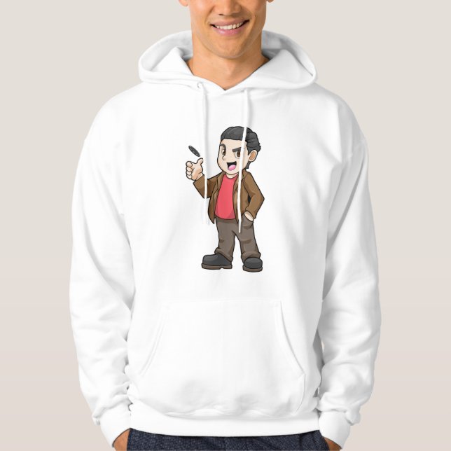 Poker mit Freunden Hoodie (Vorderseite)