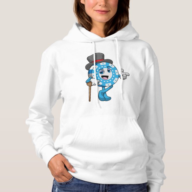 Poker mit Poker Hoodie (Vorderseite)