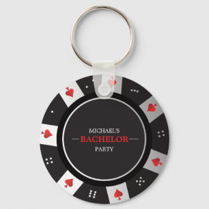 Poker Nacht Junggesellenabschied Las Vegas Casino  Schlüsselanhänger