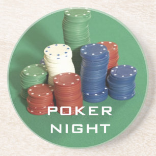 Poker-NachtUntersetzer Getränkeuntersetzer