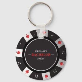 Poker Night Bachelor Parco Civico-Ciani Schlüsselanhänger