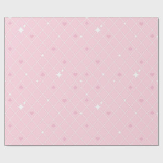 Poker pink pattern geschenkpapier