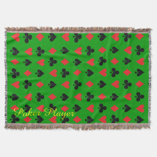 Poker Player Card Anzug Decke