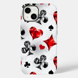 Poker Player Gambler Kartenspielen Anzug Las Vegas Case-Mate iPhone 14 Hülle