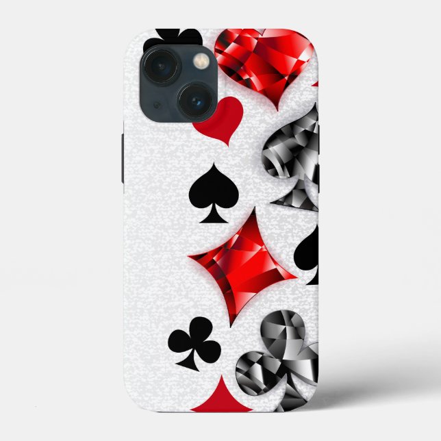 Poker Player Gambler Kartenspielen Anzug Las Vegas Case-Mate iPhone Hülle (Rückseite)