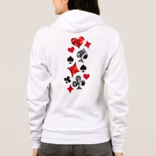 Poker Player Gambler Kartenspielen Anzug Las Vegas Hoodie