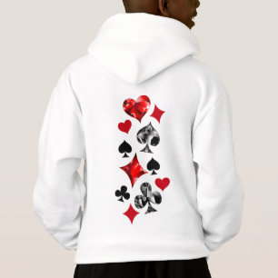 Poker Player Gambler Kartenspielen Anzug Las Vegas Hoodie