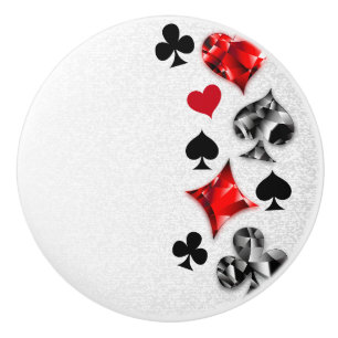 Poker Player Gambler Kartenspielen Anzug Las Vegas Keramikknauf