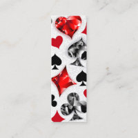 Poker Player Gambler Kartenspielen Anzug Las Vegas