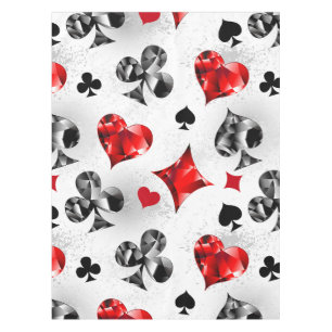 Poker Player Gambler Kartenspielen Anzug Las Vegas Tischdecke