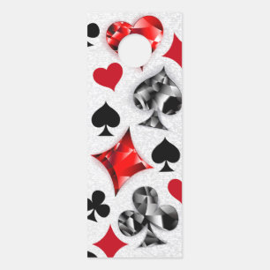 Poker Player Gambler Kartenspielen Anzug Las Vegas Türanhänger