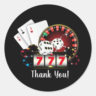 Poker Playing Card, casino, merci stickers
