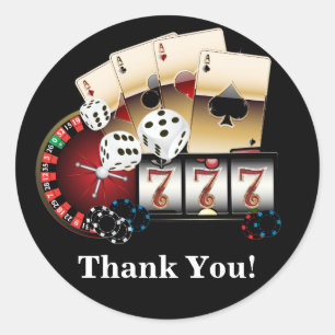 Poker Playing Card, casino, merci stickers