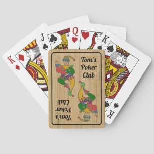 Poker Playing Cards - Anpassbar - Design des Joker Spielkarten