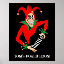 Poker Poster - Customizable - Poker Joker