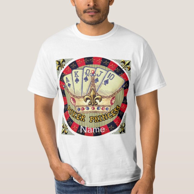 Poker Princess T - Shirt (Vorderseite)