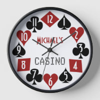 Poker Room Casino Anzug Individuelle Namenstexte