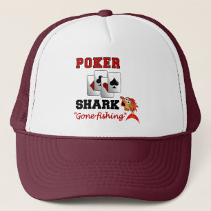 Poker Shark hat Truckerkappe