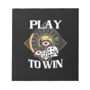 Poker spielen zu gewinnen notizblock