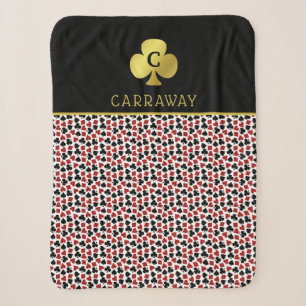 Poker Spieler Glücksspieler Casino Kartensymbole B Sherpadecke