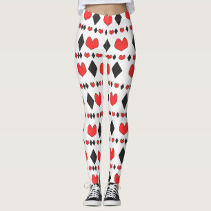 Poker-Spielkarten Leggings