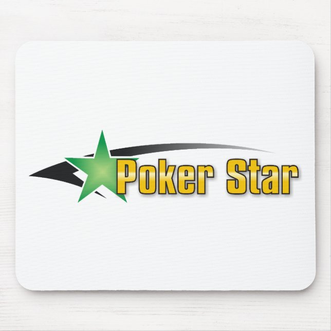 Poker-Stern Mousepad (Vorne)