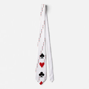 Poker-Süchtiger Krawatte