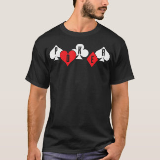 Poker-Symbole T-Shirt