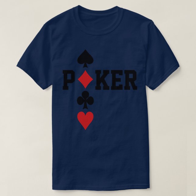 Poker T-Shirt (Design vorne)