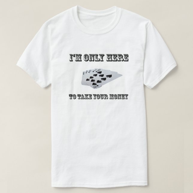 Poker-T - Shirt (Design vorne)