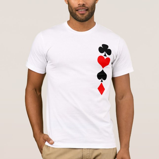 Poker-T - Shirt (Vorderseite)
