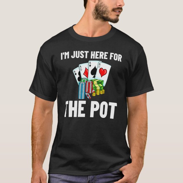 Poker Texas halten alles im Spiel T-Shirt (Vorderseite)