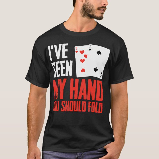 Poker Texas Holdem T-Shirt (Vorderseite)