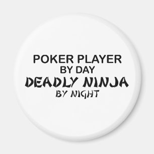 Poker tödliches Ninja bis zum Nacht Magnet
