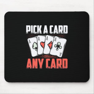 Poker Wählen Sie eine Karte aus. Mousepad