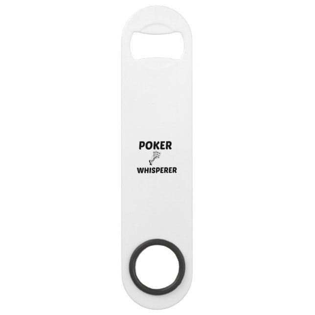 Poker WHISPERER Speed Flaschenöffner (Vorderseite)