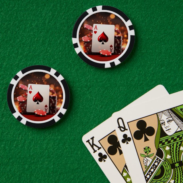 Pokerchips (Pokertisch (doppelt))