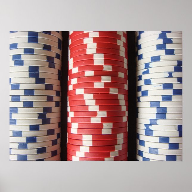Pokerchips Poster (Vorne)