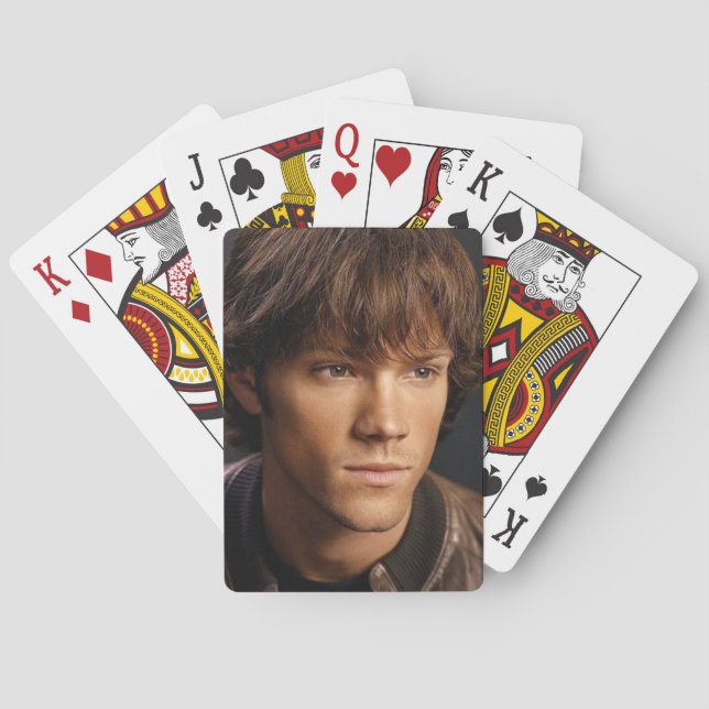 Pokerkarte Sam Winchester  (Rückseite)