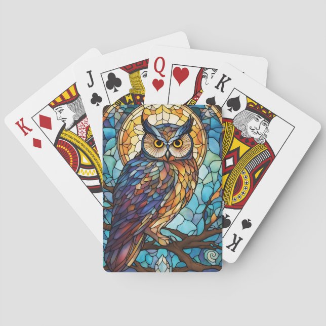 Pokerkarten für "Owl" Karten (Rückseite)