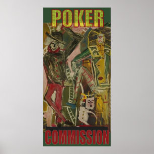 POKERKOMMISSION POSTER