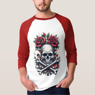 Pokerschädel T-Shirt