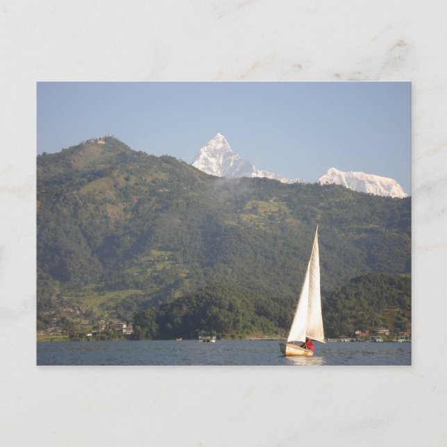 Pokhara Postkarte (Vorderseite)