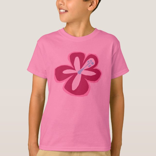 Pokii Blume Girls T-Shirts (Vorderseite)