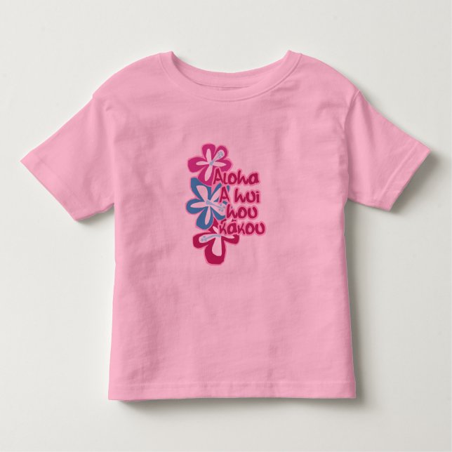Pokii Blume Säugling T-Shirts (Vorderseite)