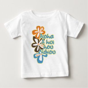 Pokii Blume Säugling T-Shirts