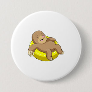 Pol beim Baden mit Lifebuoy Button