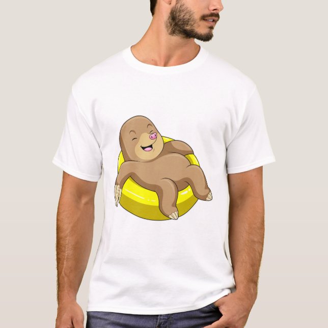 Pol beim Baden mit Lifebuoy T-Shirt (Vorderseite)