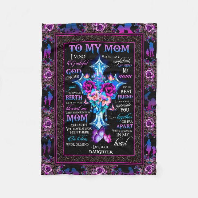 Polaire à ma mère couverture de Son, couverture pour maman (Devant)