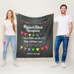 Polaire Adoption de couverture faite sur commande